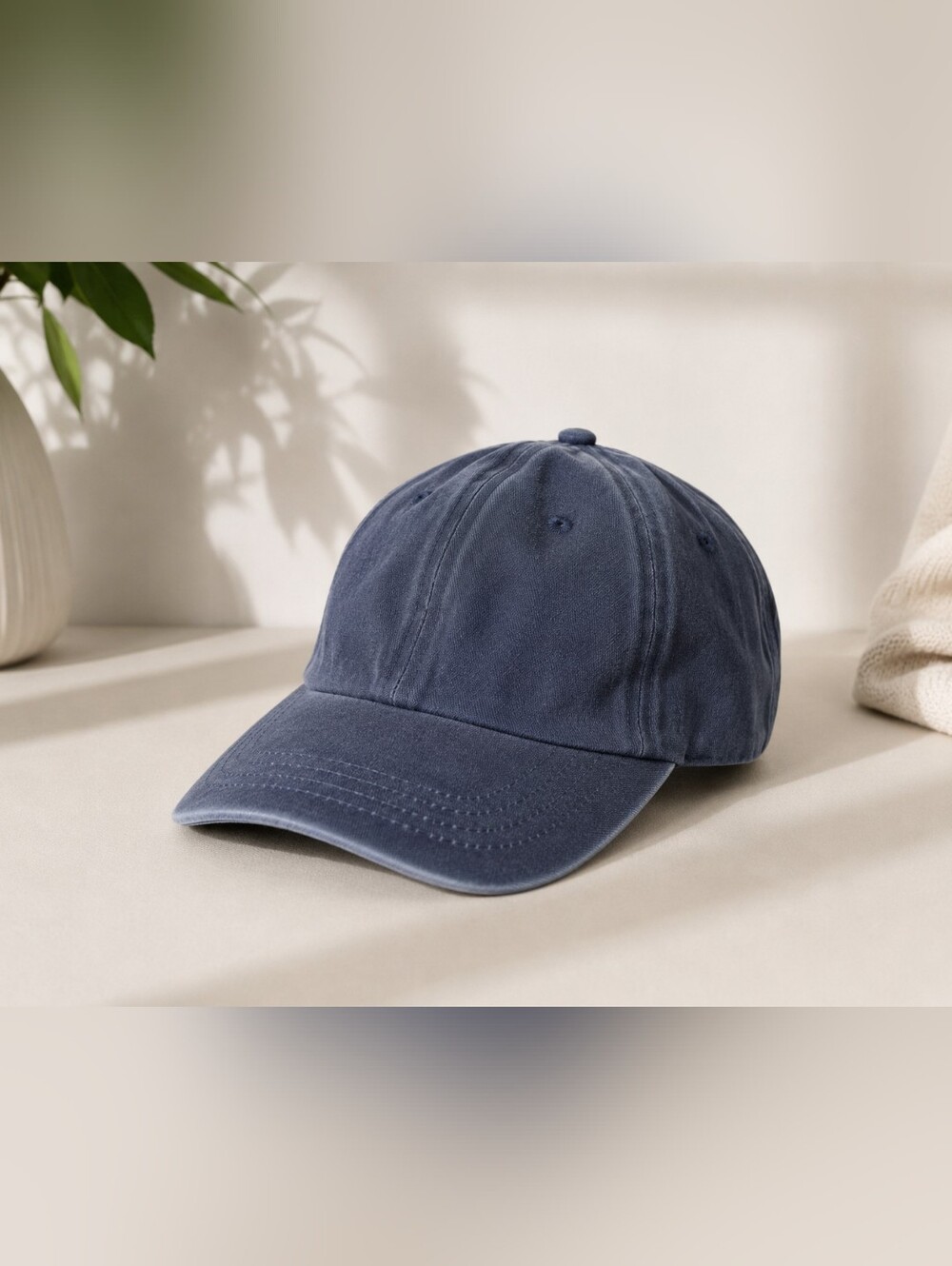 Blue Denim Cap